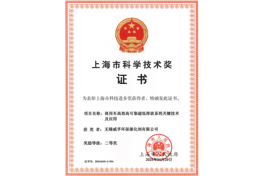 Shanghai Municipal Science and Technology Award